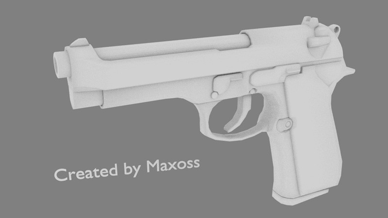 M9 P.Beretta non-textured preview image 1
